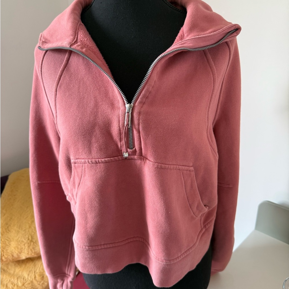 lululemon athletica Half-Zip Oversized Scuba Hoodie (cropped) Size XS/S
